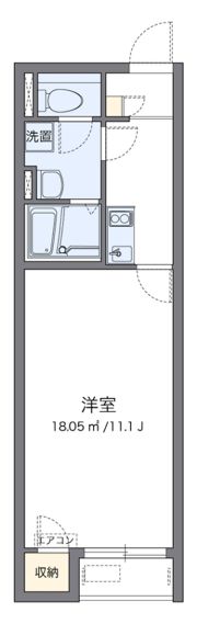 レオネクストカサデエスペランサの間取り画像