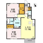 シェーン ガルテンの間取り画像