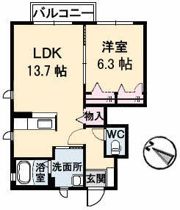 ブランドール OHNOの間取り画像