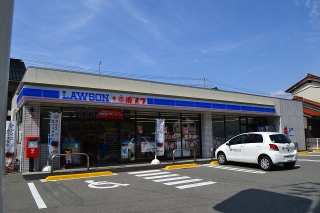 近くのローソン ローソン・ポプラ浜田朝日町店まで211m（徒歩3分）