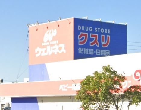 近くのドラッグストアウェルネス 北本町店まで874m（徒歩11分）