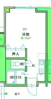 メゾンまほろばの間取り画像