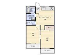 コーポアストリアの間取り画像