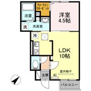 ヴェルソレイユの間取り画像