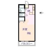 ヴィラ天神の間取り画像