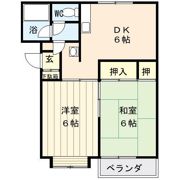 ピノキオA棟の間取り画像