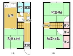 コーポ佐野の間取り画像