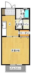 KSアパートIIの間取り画像