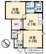 メゾンRYOSEN B棟の間取り画像