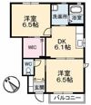 メゾンRYOSEN B棟の間取り画像