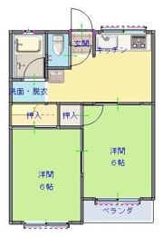コーポたむらの間取り画像