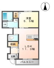 カームプレイス神前の間取り画像