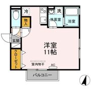 リベルテ B棟の間取り画像