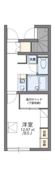 レオパレスミーシャIIの間取り画像