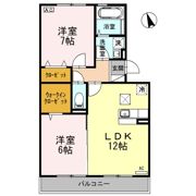 サンガーデニア A棟の間取り画像