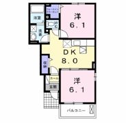グリーンサイド IIの間取り画像