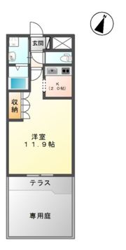 サンクレストI番館の間取り画像