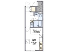 レオパレスマルシェの間取り画像