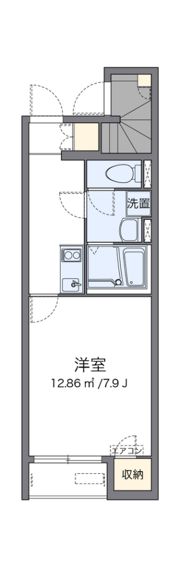 クレイノはなみずきIIの間取り画像