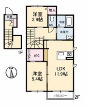 Gardens天神の間取り画像