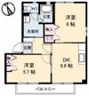 ダンデライオン A棟の間取り画像