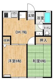 レスポワールAの間取り画像