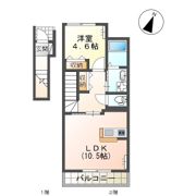ネオスカイBの間取り画像