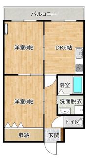 エーデルハウスCの間取り画像