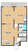 エーデルハウスCの間取り画像