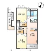 プレジールの間取り画像