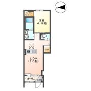 グランディールIIの間取り画像