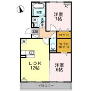 サンガーデニア A棟の間取り画像