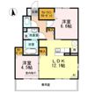 ベルク A棟の間取り画像