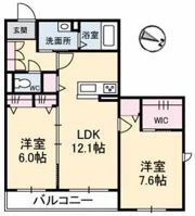 Ecrarge C棟の間取り画像