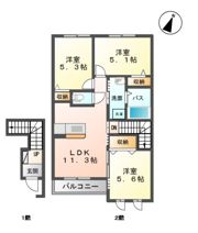 レフィーノの間取り画像