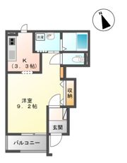 ローズスクエアIIの間取り画像