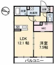 Ecrarge C棟の間取り画像
