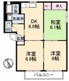 バリュージュ佐野 D棟の間取り画像