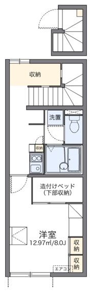 レオパレストビスの間取り画像