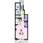 GREEN Court Aの間取り画像