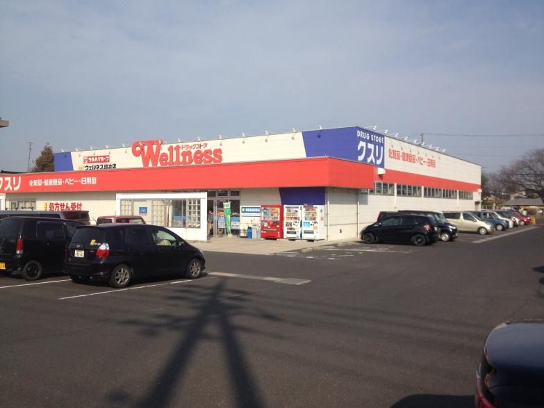 近くのドラッグストアウェルネス 塩冶店まで996m（徒歩13分）