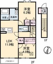 フェリスグランデの間取り画像