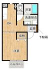リバーサイト博多の間取り画像