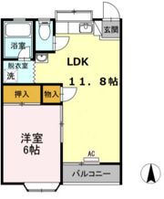 ルミナスI 1号棟の間取り画像