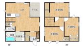 Casita朝日町の間取り画像