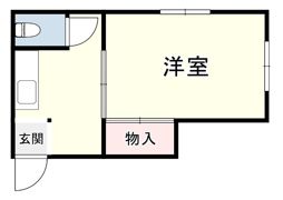 昇幸ハイツの間取り画像