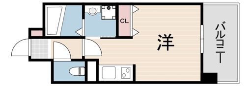 エクシード武庫之荘2の間取り画像