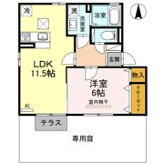 シャロームの間取り画像