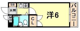 フェリスコート東園田の間取り画像