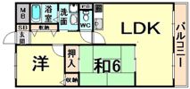 プラマー2番館の間取り画像